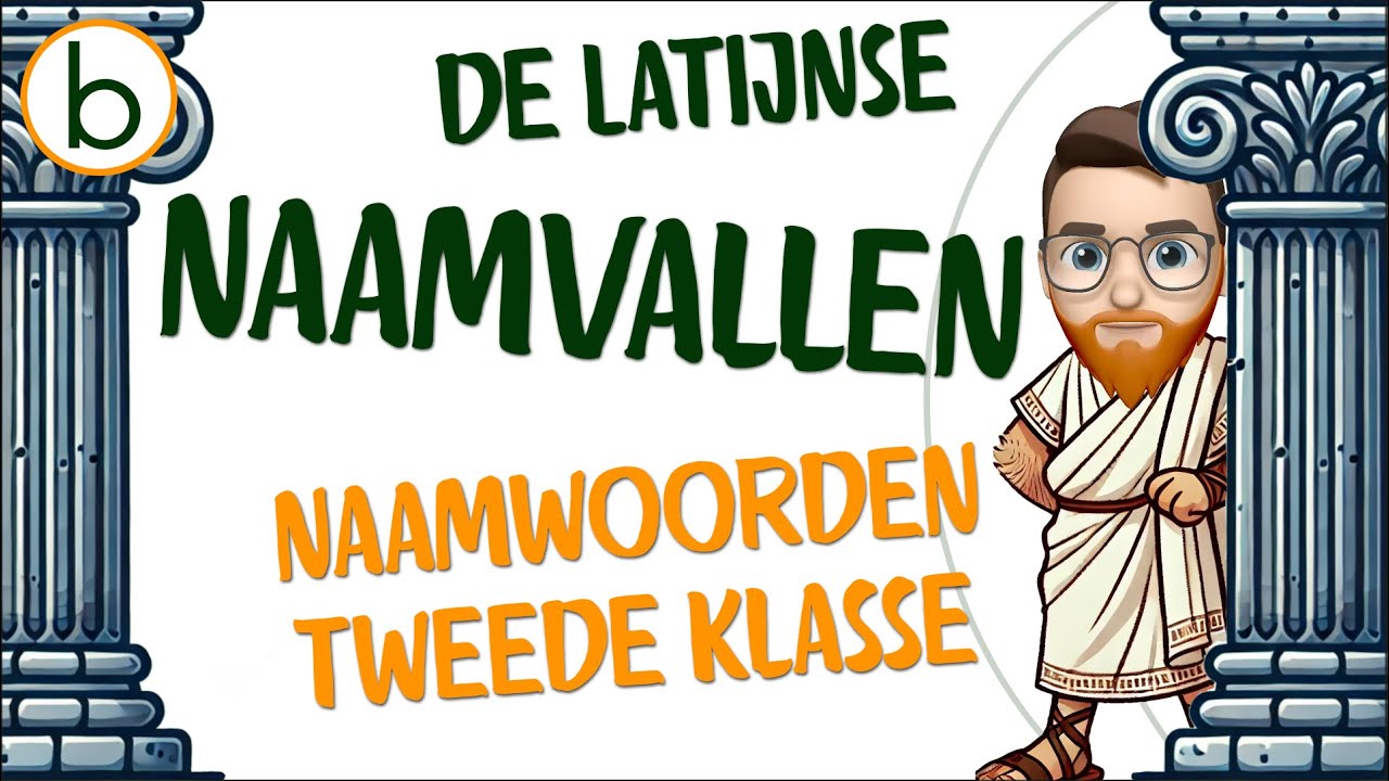 De verbuigingen van de tweede klasse in het Latijn: vorming en instuderen in één video!