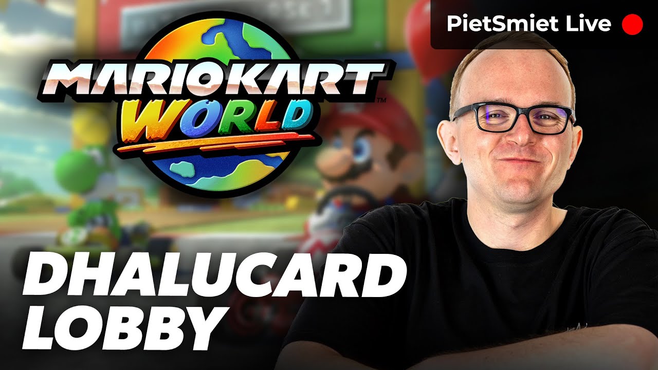 Es kracht in Mario Kart World mit der Dhalucard Lobby