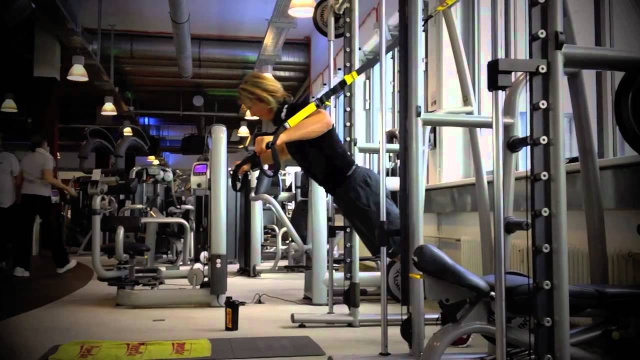 ag coaching TRX Push Press