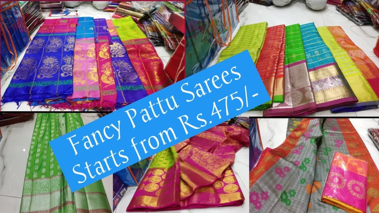 Hyderabad Madina UGADI Special Exclusive Fancy Pattu Sarees Collection