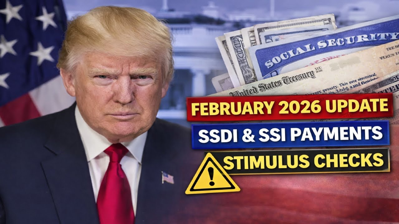February 2026 Social Security Update: SSDI & SSI Payment Dates + Stimulus Check News