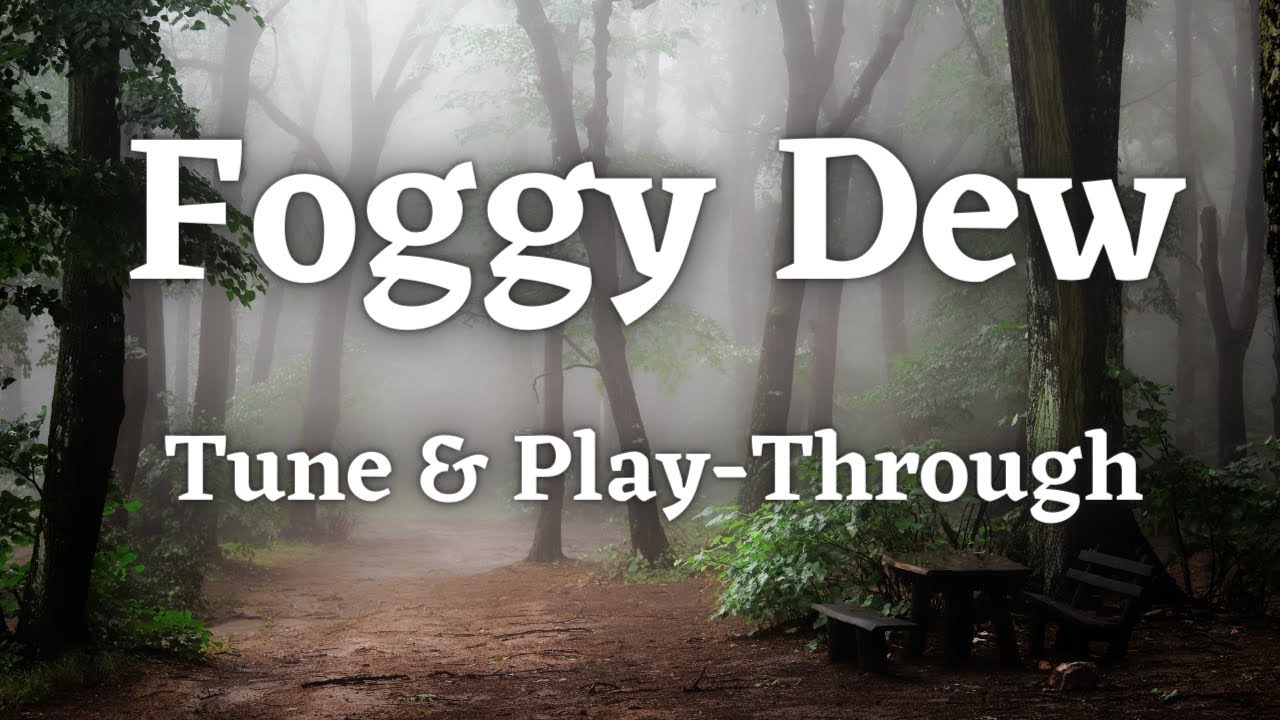 Foggy Dew - Fiddle Tune & Slow Playthrough