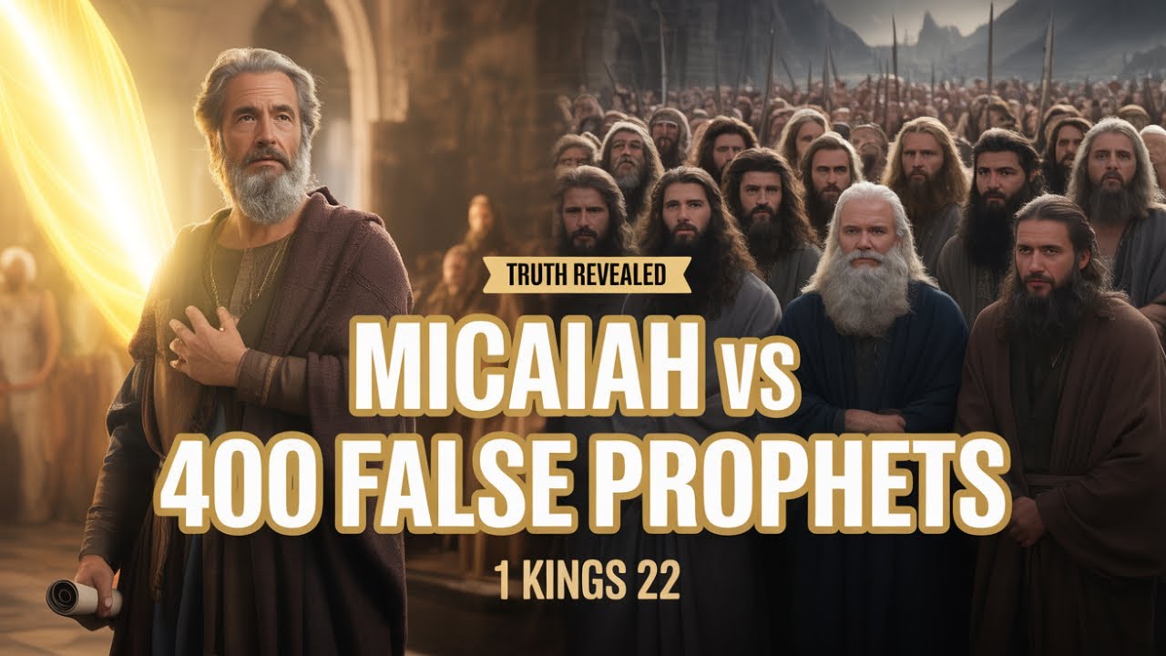 1 Kings Chapter 22 Explained (Micaiah vs. false prophets)