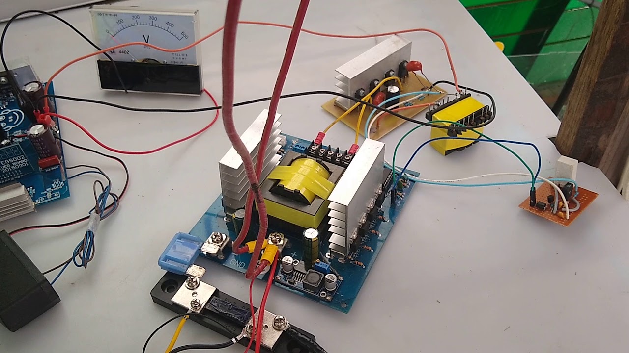 High voltage inverter problems