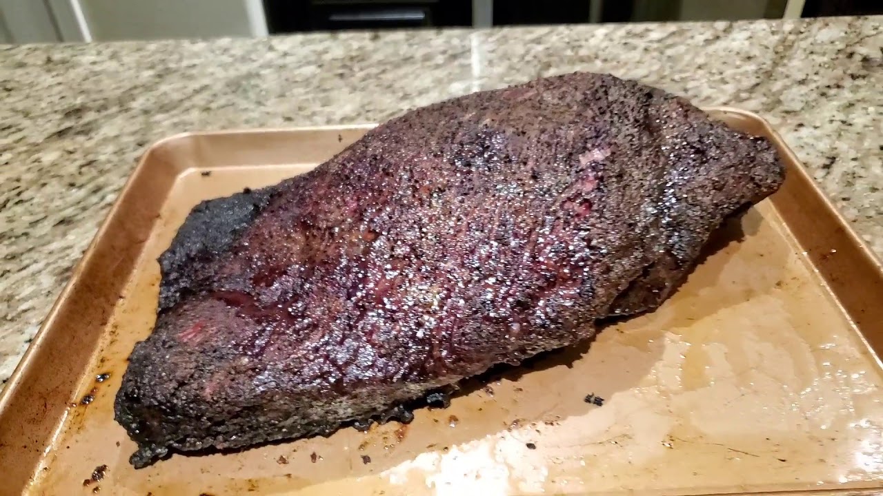 Masterbuilt Gravity Series 1050 - First Smoke - 3 Briskets