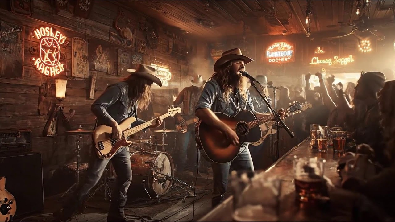 Country Rock Rebel Americana Nights | Inspired by Waylon Jennings