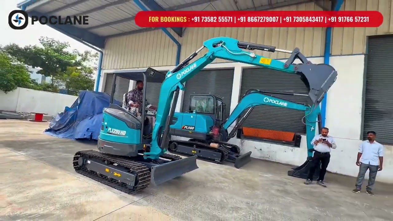 🚜 Poclane PLX29U HD Mini Excavator🌟 | Poclane | Call now 7358255571