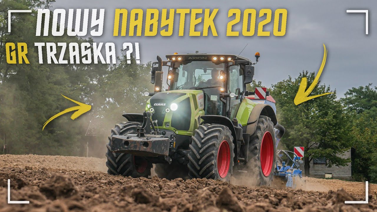 ☆Nowy Nabytek 2020!!?☆Claas Axion 810 ☆Siewy pszenicy I GR Trzaska I