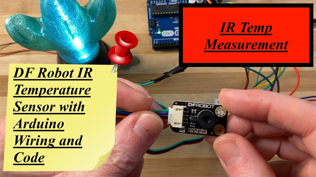 DF Robot MLX90614 I2C infra red sensor review #dfrobot #sensor #temperature #arduino