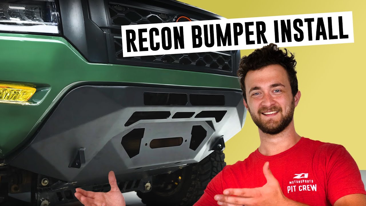 Установка бампера Nissan Frontier Recon