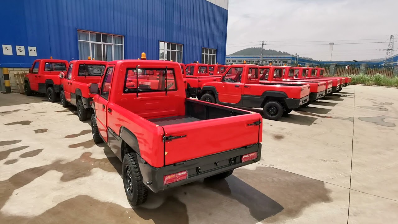 Chinese New Design Electric Pickup Electric Cargo Car Electric Truck with EEC Approval on Sale