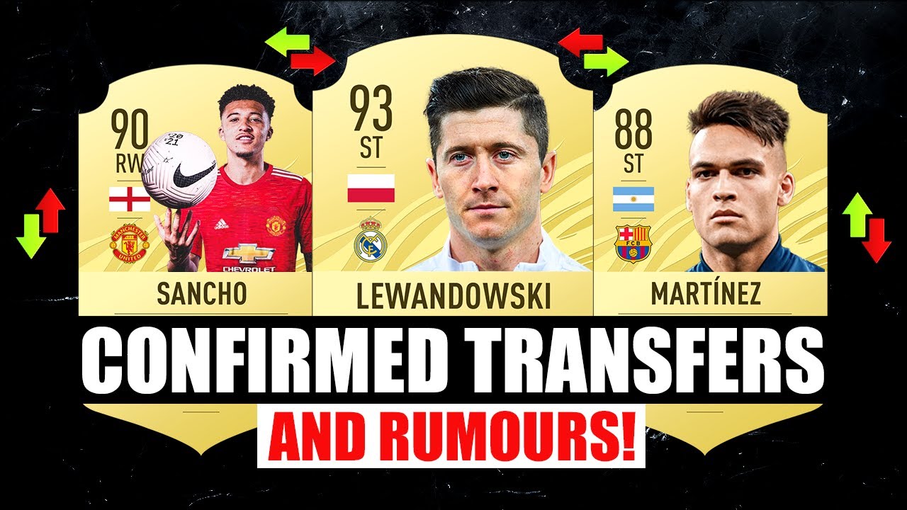 FIFA 22 | NEW CONFIRMED TRANSFERS & RUMOURS! #28 ft. Sancho, Lewandowski, Martinez… etc