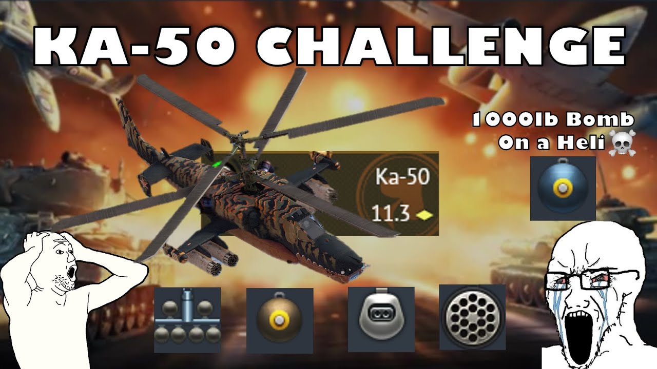 Black shark 💀 KILL-CHALLENGE [1000Ib Bomb on a Heli?] 💣🔥