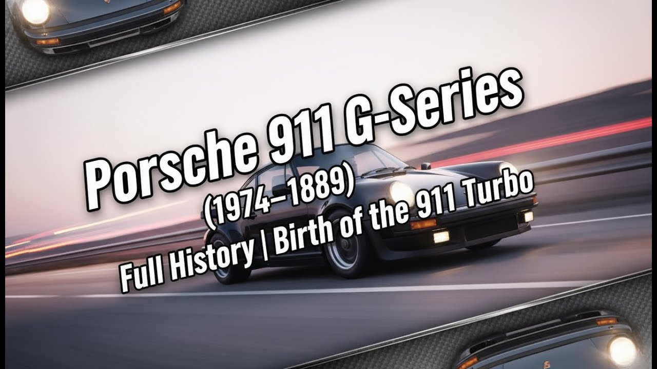 Porsche 911 G-Series (1974–1989) Full History | Birth of the 911 Turbo