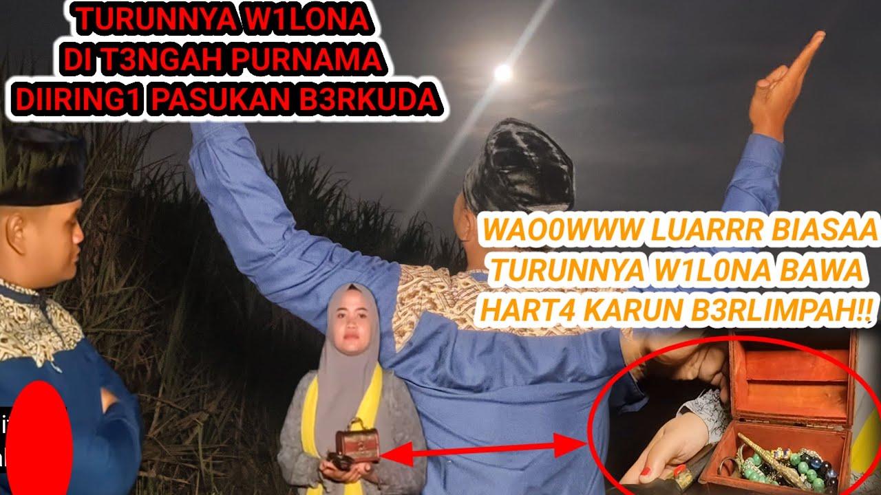 PENJEMPUTAN WILONA DI BAWAH BULAN PURNAMA DAN PASUKAN LANGIT BUNDA RORO SUMEKAR