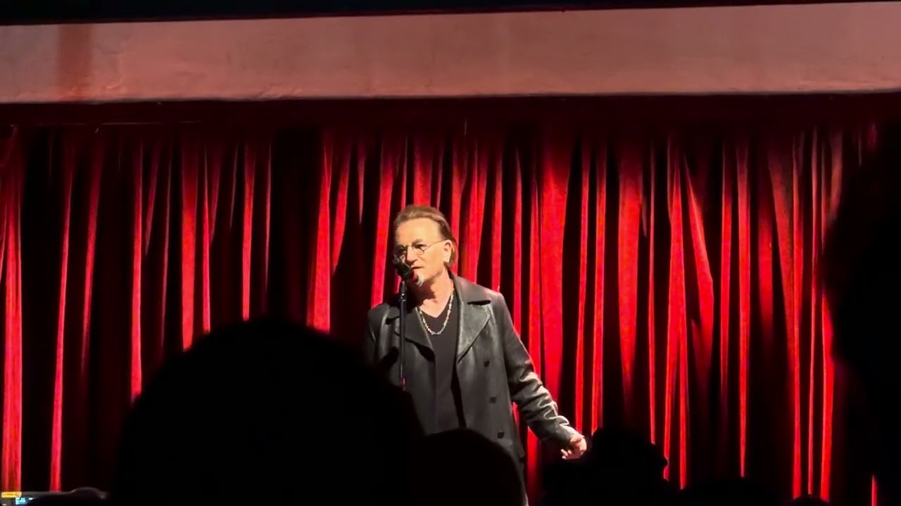 Bono & Edge of U2 playing “Mothers of the Disappeared” @ Cain’s Ballroom 10/21/25