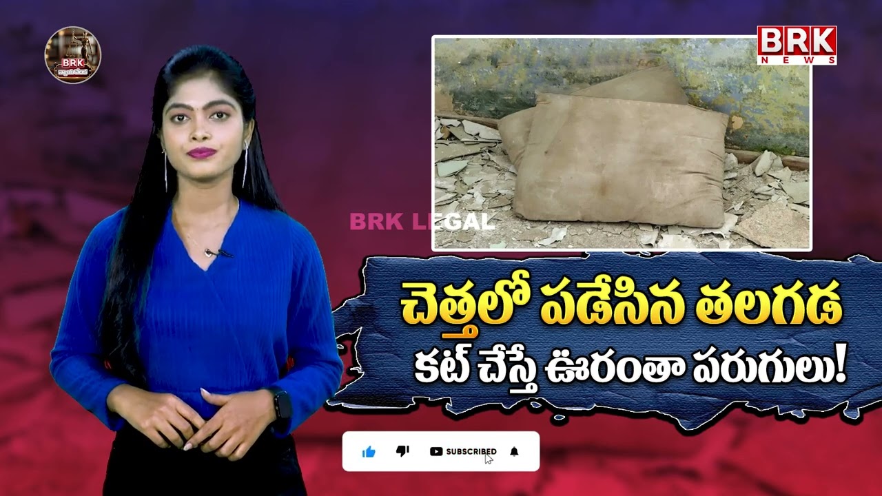 పాత దిండేకదాని పడేశారు..కట్ చేస్తే..! | Madurai Telugu Latest News Update | @BRK FAMILY LAW FILES
