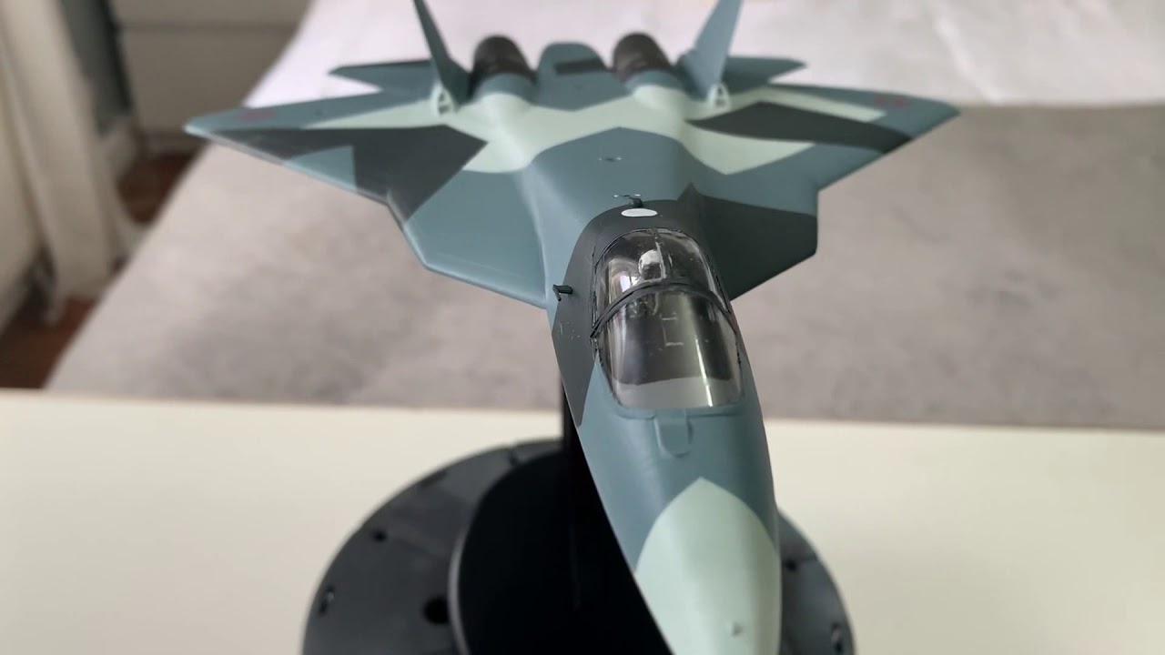 Zvezda SUKHOI SU-57 1/72 final reveal