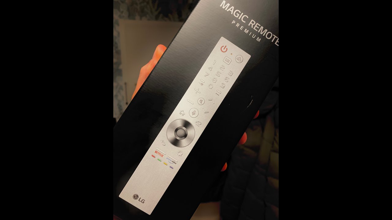 LG OLED - Unboxing & Review LG Magic Remote Premium PM20GA (German)