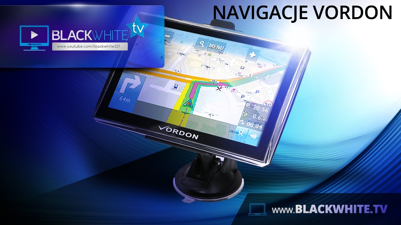 Tanie nawigacje VORDON - od 4.5 do 7 cali  - mapy Open Source