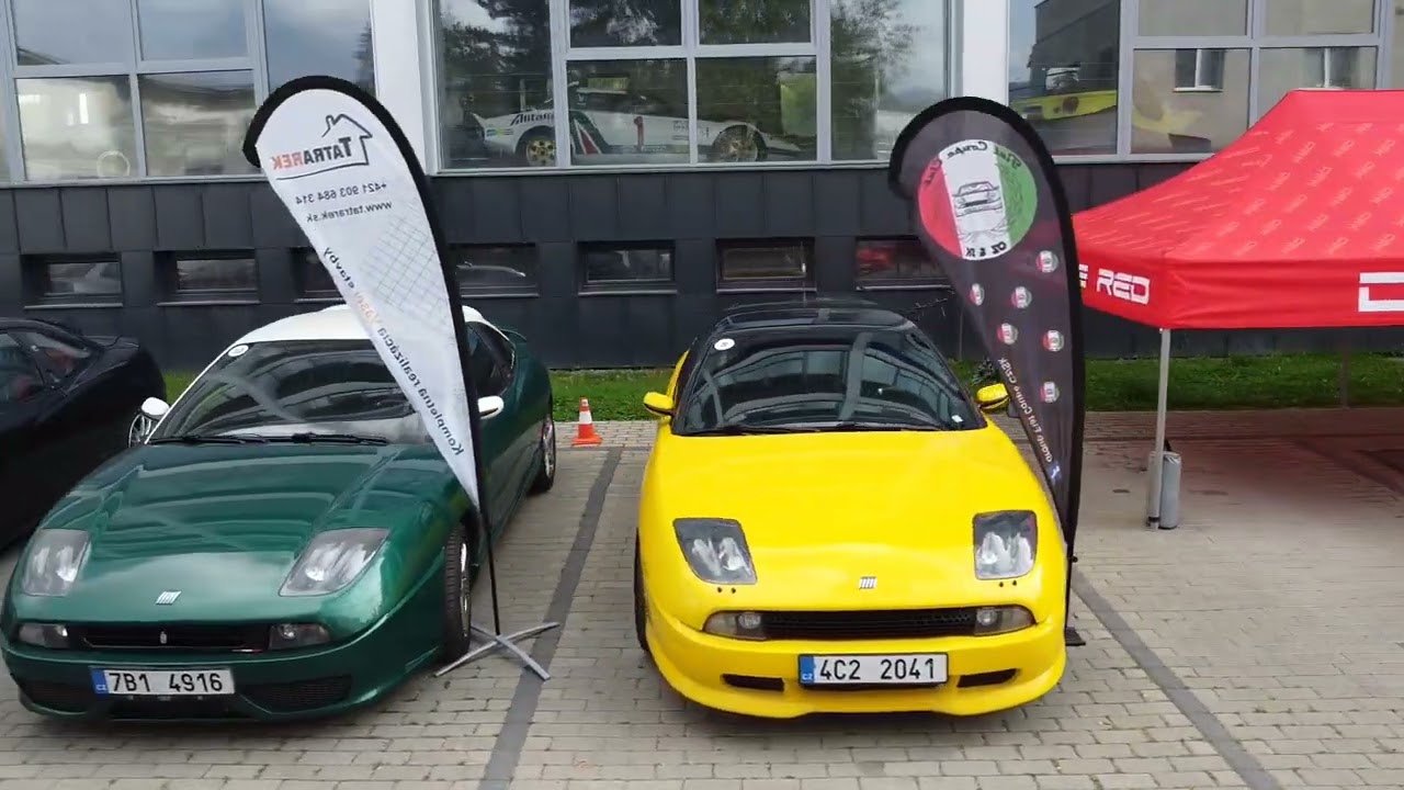 Fiat coupe sraz SVK 2024