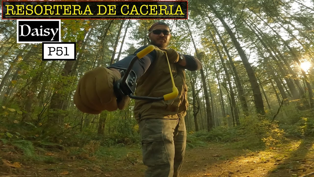 RESORTERA PARA CAZA DAISY P51. VIDEO EN ESPAÑOL
