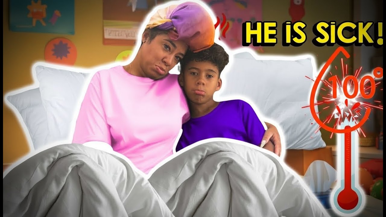 Steven Woke Up Sick… Our Morning Took a Turn