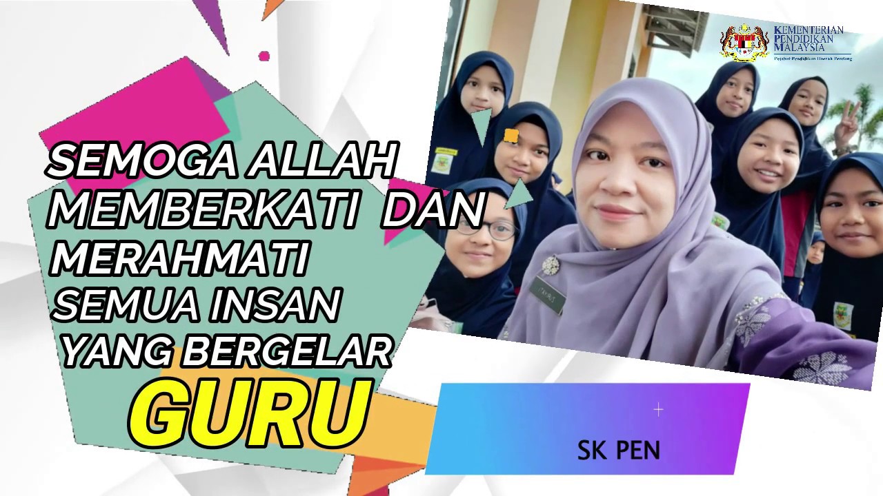 UCAPAN HARI GURU UNIT PENDIDIKAN ISLAM PPD PENDANG, KEDAH 2020
