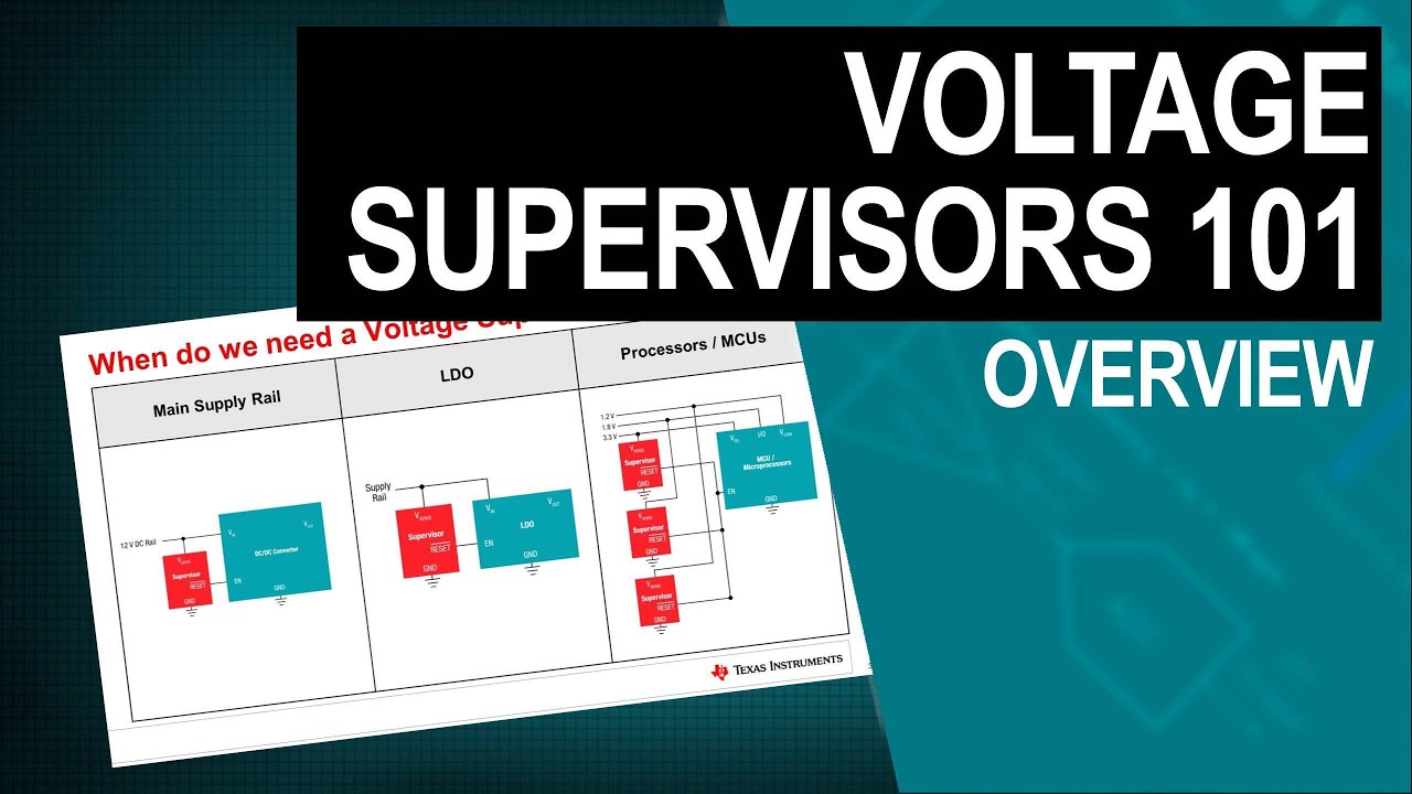 What is a Voltage Supervisor?