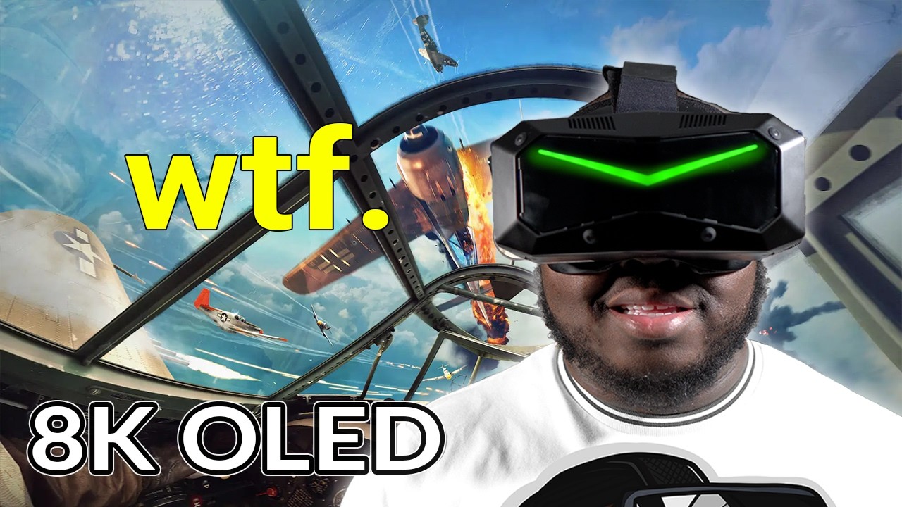 Best 8K Micro OLED VR? - Pimax Crystal Super First Look in Aces Of Thunder