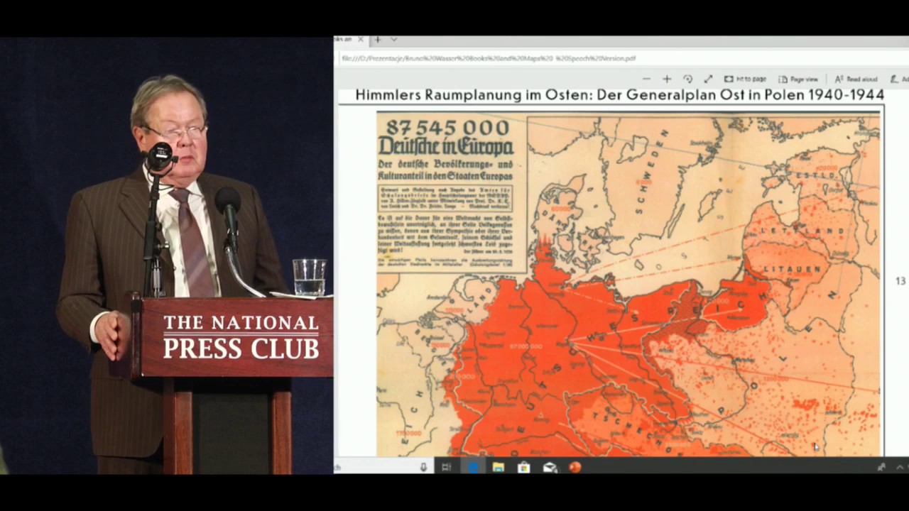 Dr. Ing  Bruno Wasser - Generalplan Ost - Master Plan for the East