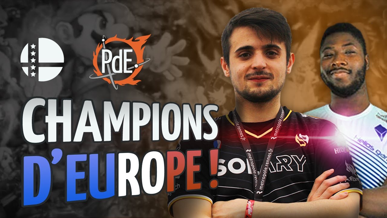 La FRANCE est CHAMPIONNE D'EUROPE de SMASH ULTIMATE !