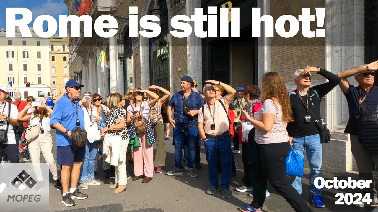 Alla scoperta dei Mercati di Traiano in una Roma tra caos e rinnovamento. Roma 4K 50p