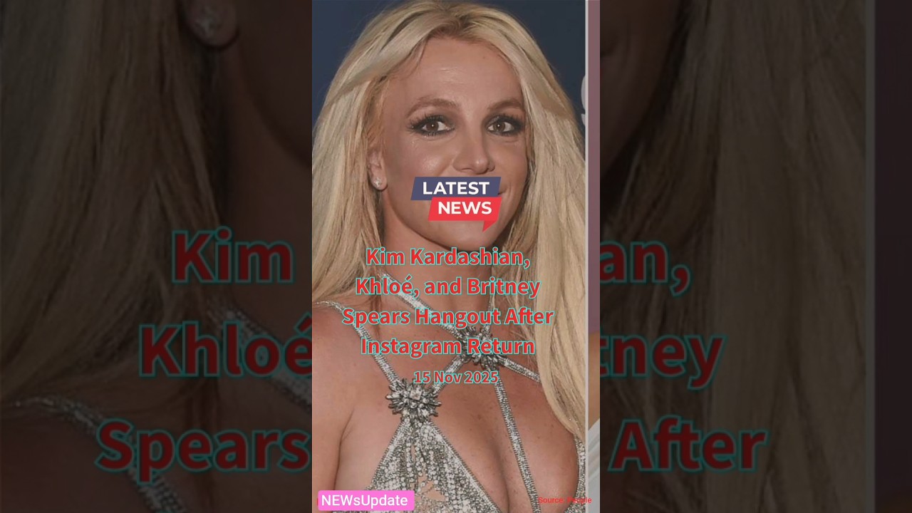 Kim Kardashian, Khloé, and Britney Spears Hangout After Instagram Return. 