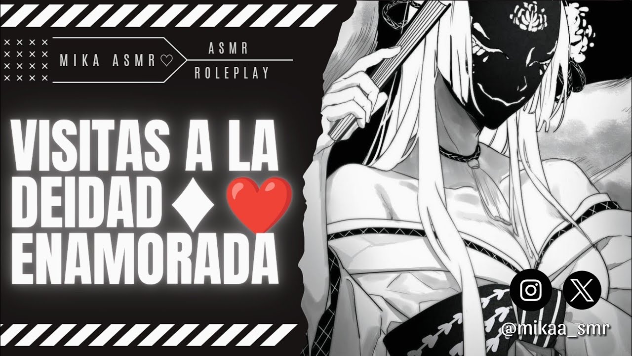 VISITAS A LA DEIDAD ENAMORADA💜|ASMR/ROLEPLAY ♡