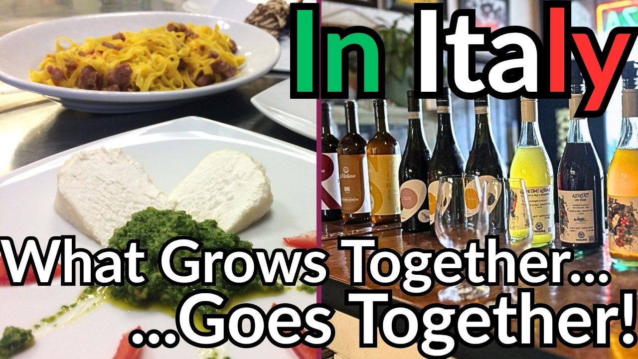 Why Italian FOOD & WINE are Inseparable
