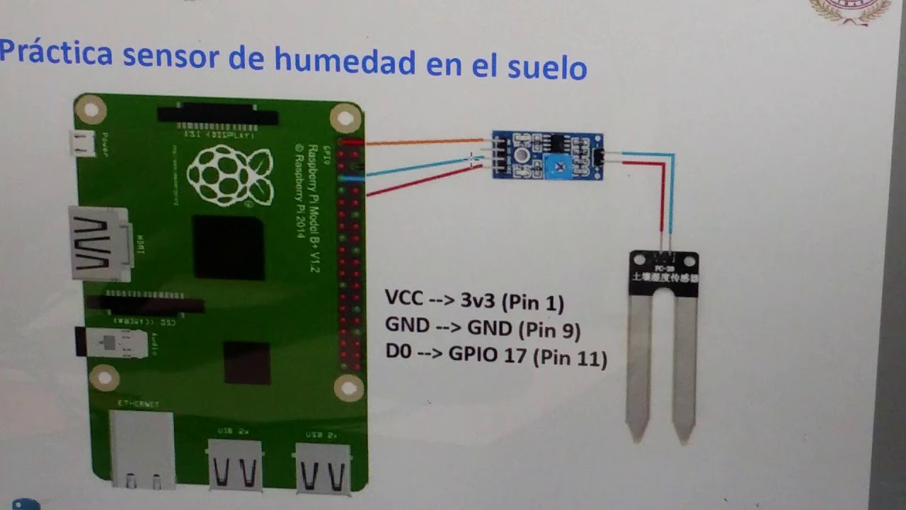 Raspberry Pi 3  - 3 Practica Sensor Humedad Digital parte 1