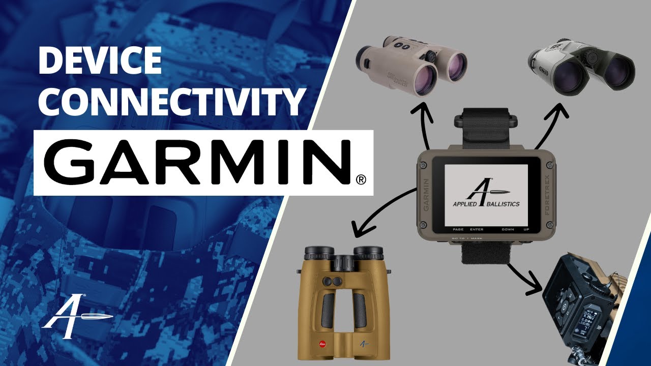 How to connect a Laser Rangefinder to your Garmin device