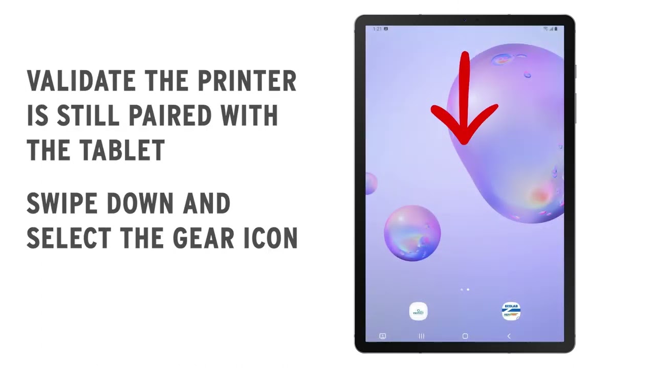Prep-n-Print with Flex - Connection Help (Bixolon & Samsung Tablets)
