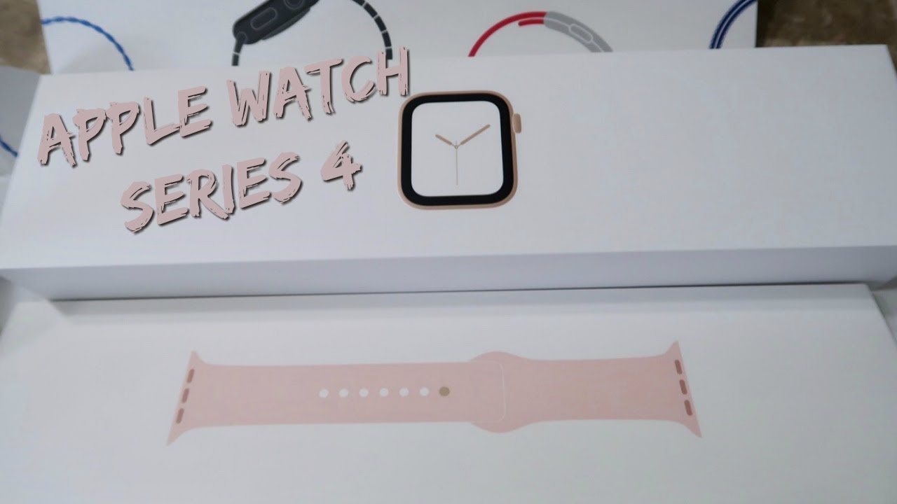 Apple Watch Series 4 Unboxing | 40mm Gold Pink Sand