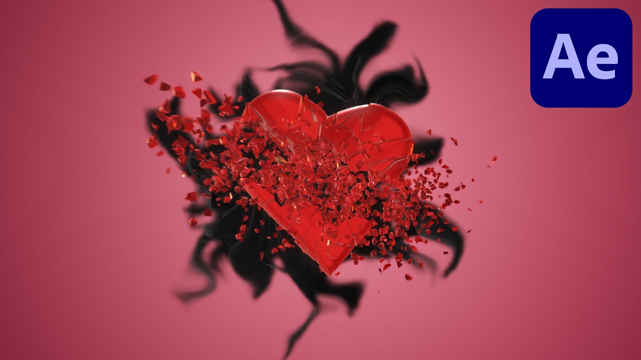 Make a Heartbreaker Logo Reveal with After Effects and Element 3D