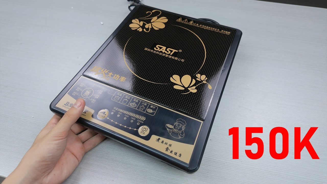 Cả cái bếp từ có hơn 150K thì không hiểu người trung quốc Làm Kiểu Gì Nữa