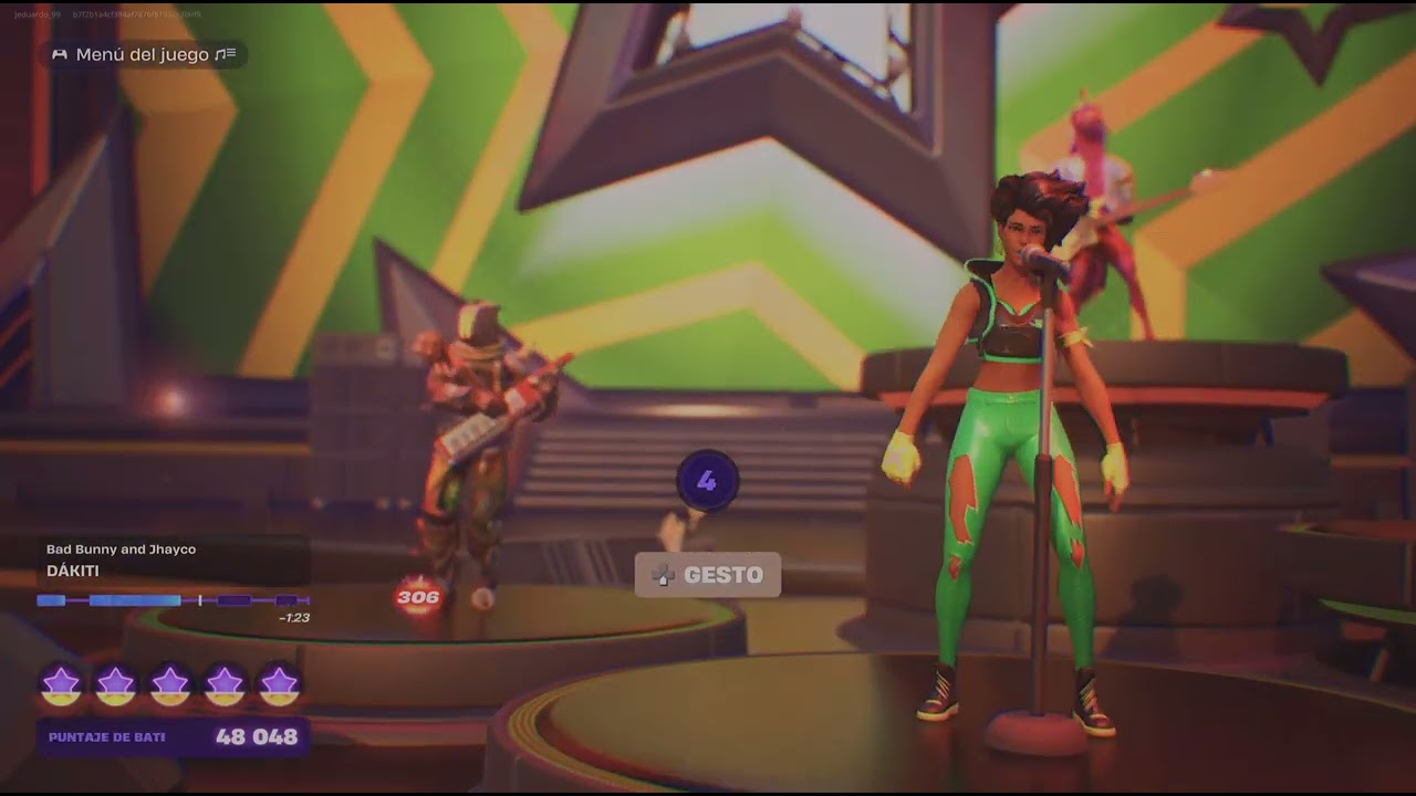 Fortnite Festival - DÁKITI by Bad Bunny & Jhayco - on drums