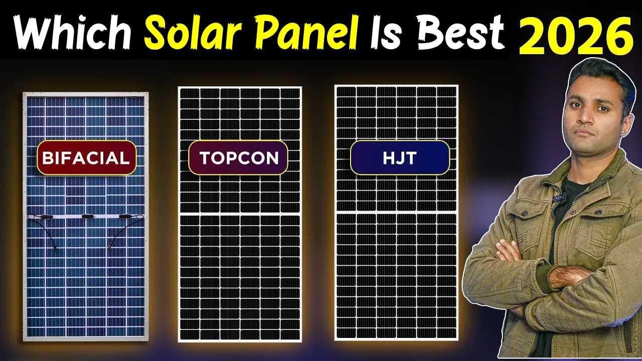 Which Solar Panel Is Best For Home Use In India | Best Solar Panels 2026 | Solar Panels For Home