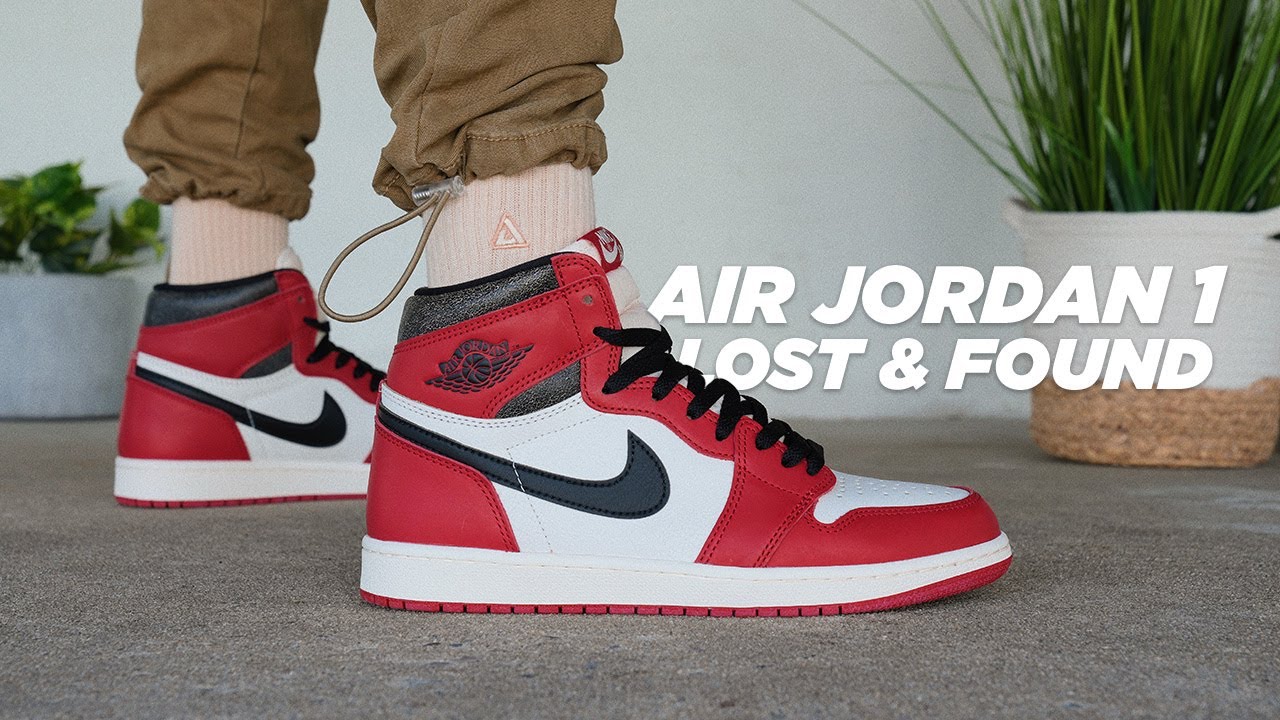 Обзор Air Jordan 1 LOST AND FOUND CHICAGO 2022 и на ногах
