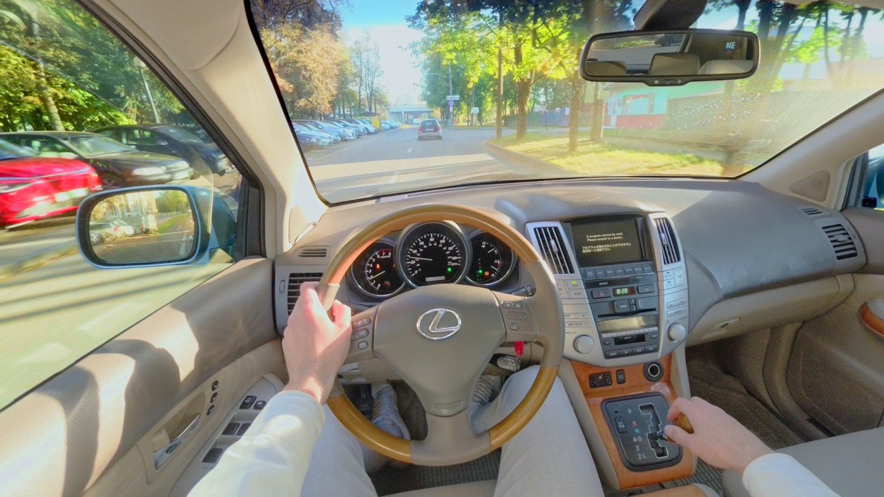 Test-Drive on a Lexus RX II REST (2006) 3.5 AT (276 hp) - Premium Japanese SUV CUV - POV Drive ASMR