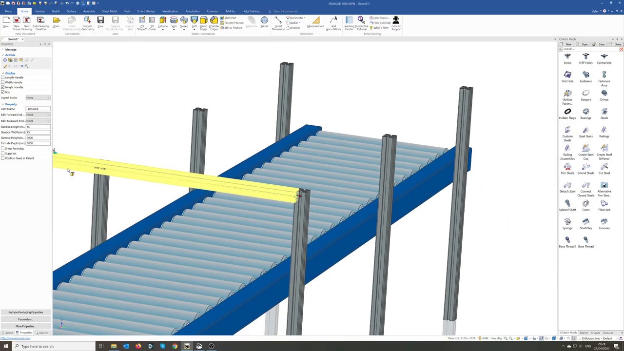 Making a Roller Conveyor