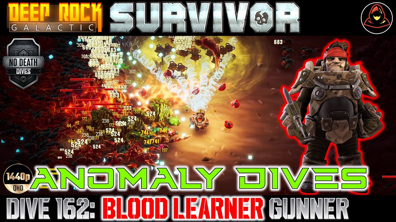 Deep Rock Galactic: Survivor | Dive 162: Anomaly Dives - Blood Learner Gunner