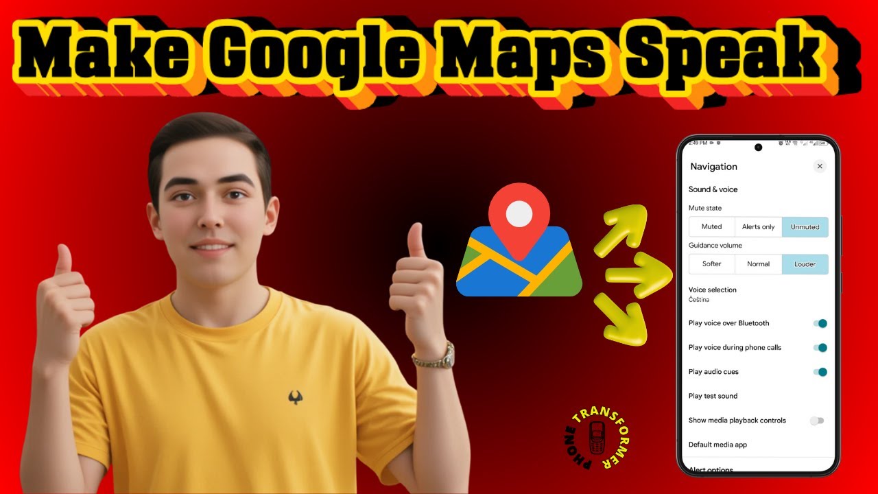 Как заставить Google Maps говорить | Учебное пособие по голосовой навигации (2026)