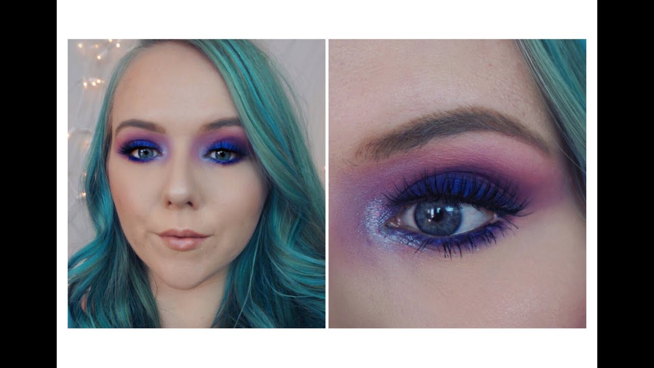 Blue & Purple Eyeshadow | ft. Sugarpill Cosmetics